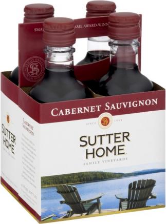 Sutter Home Vineyards - Cabernet Sauvignon NV (187ml) (187ml)