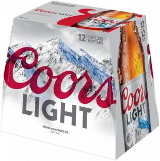Coors Brewing Company - Coors Light (12 pack 12oz bottles) (12 pack 12oz bottles)